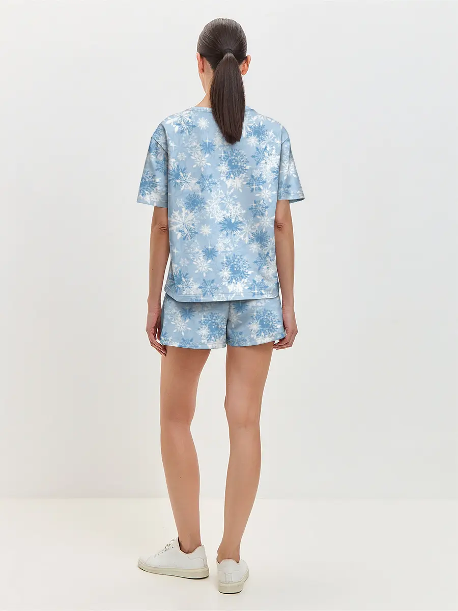 Женская пижама с шортами / Морозец