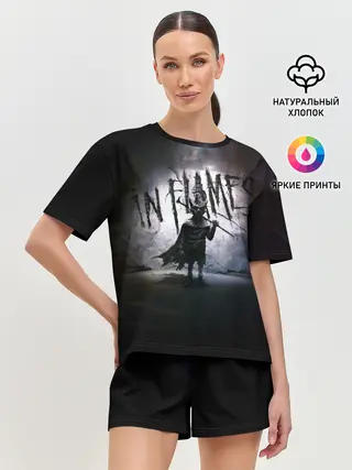 Женская пижама с шортами / I, the Mask - In Flames