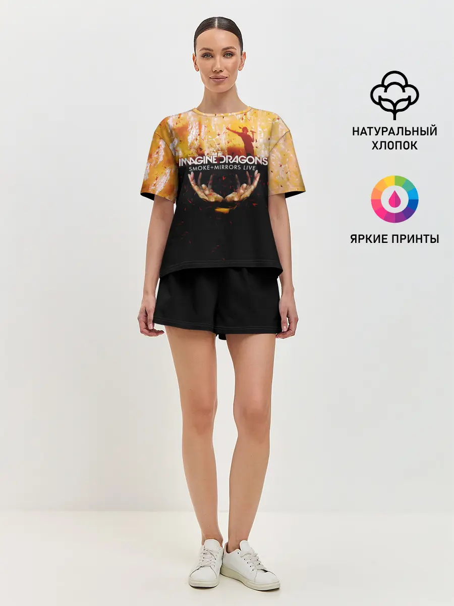 Женская пижама с шортами / Smoke + Mirrors Live