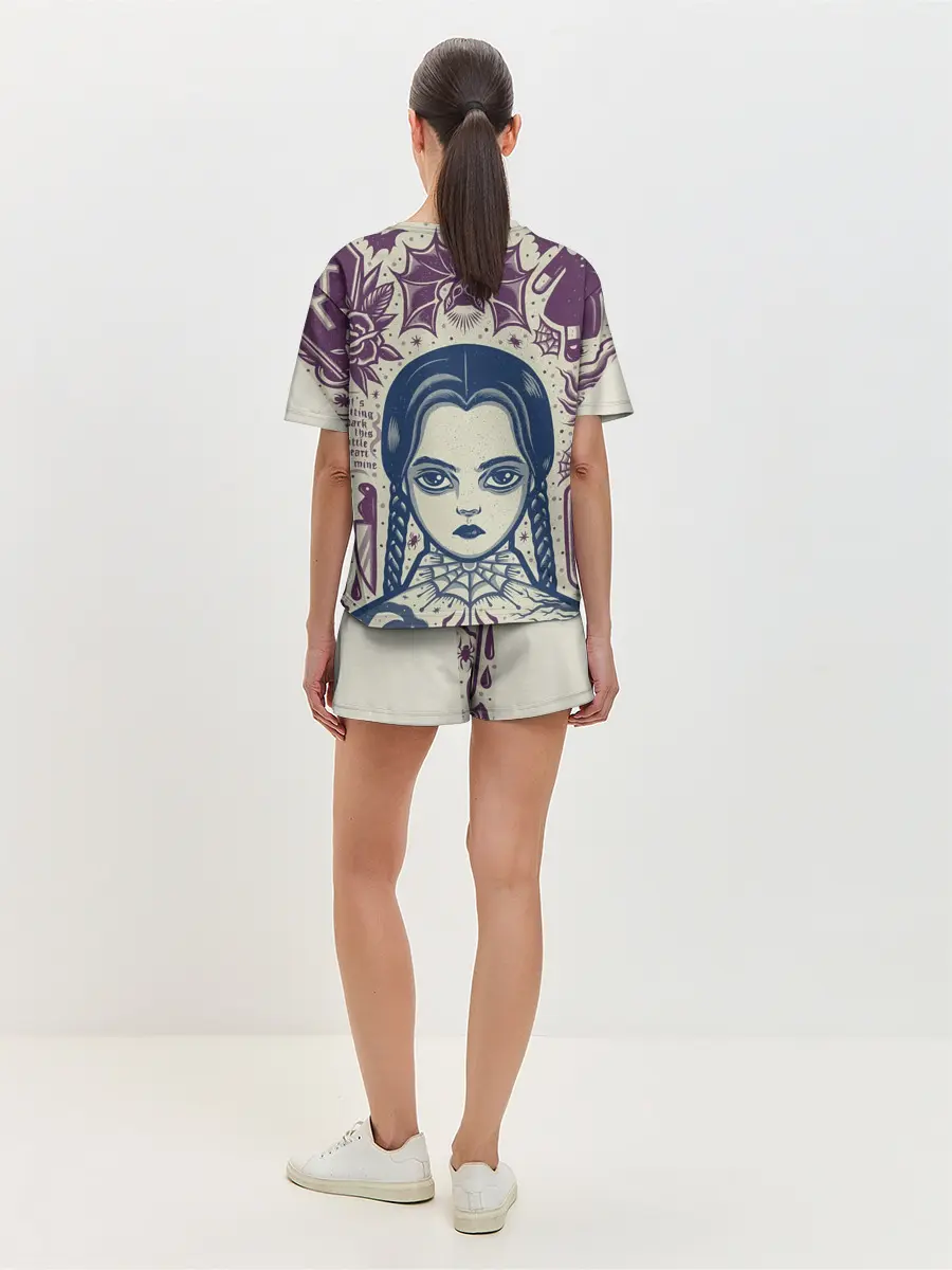 Женская пижама с шортами / THE ADDAMS FAMILY NW2