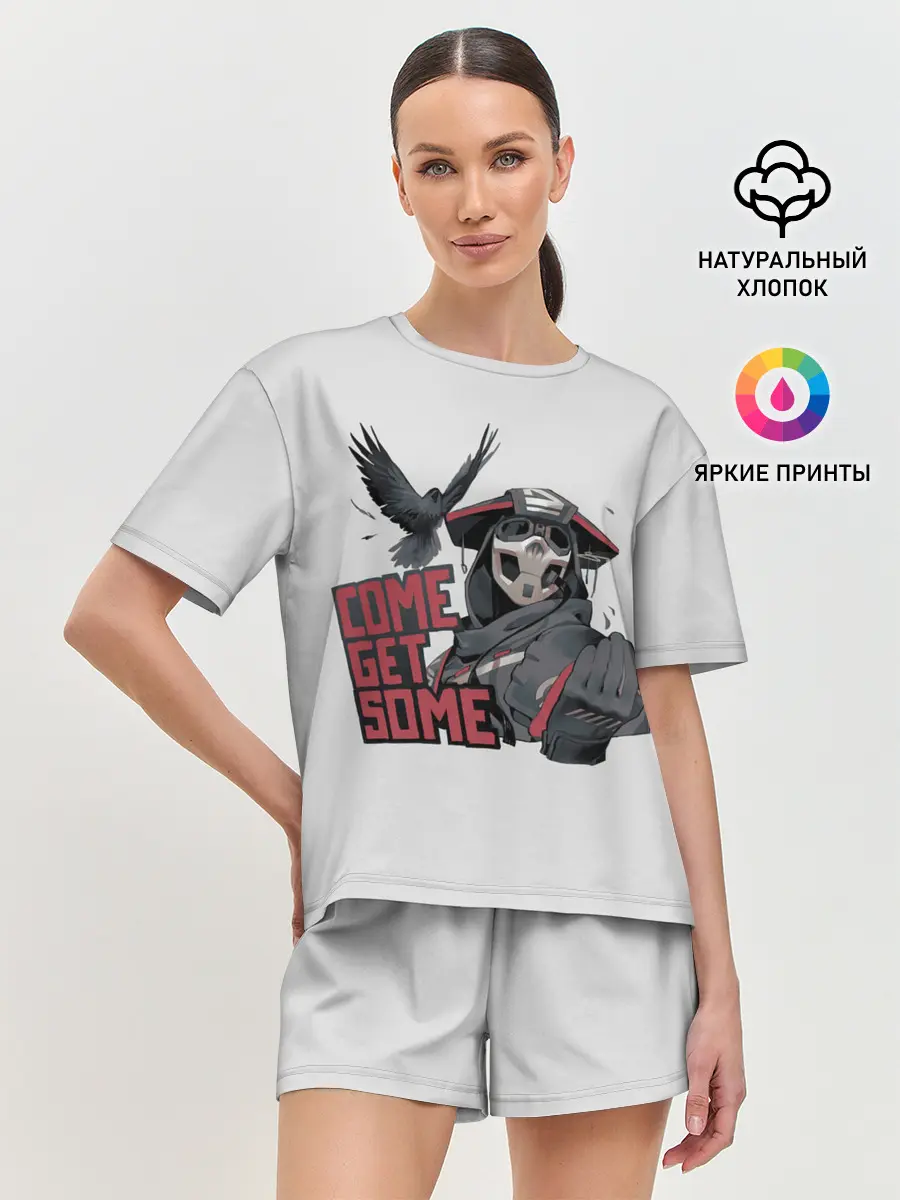 Женская пижама с шортами / Come get same