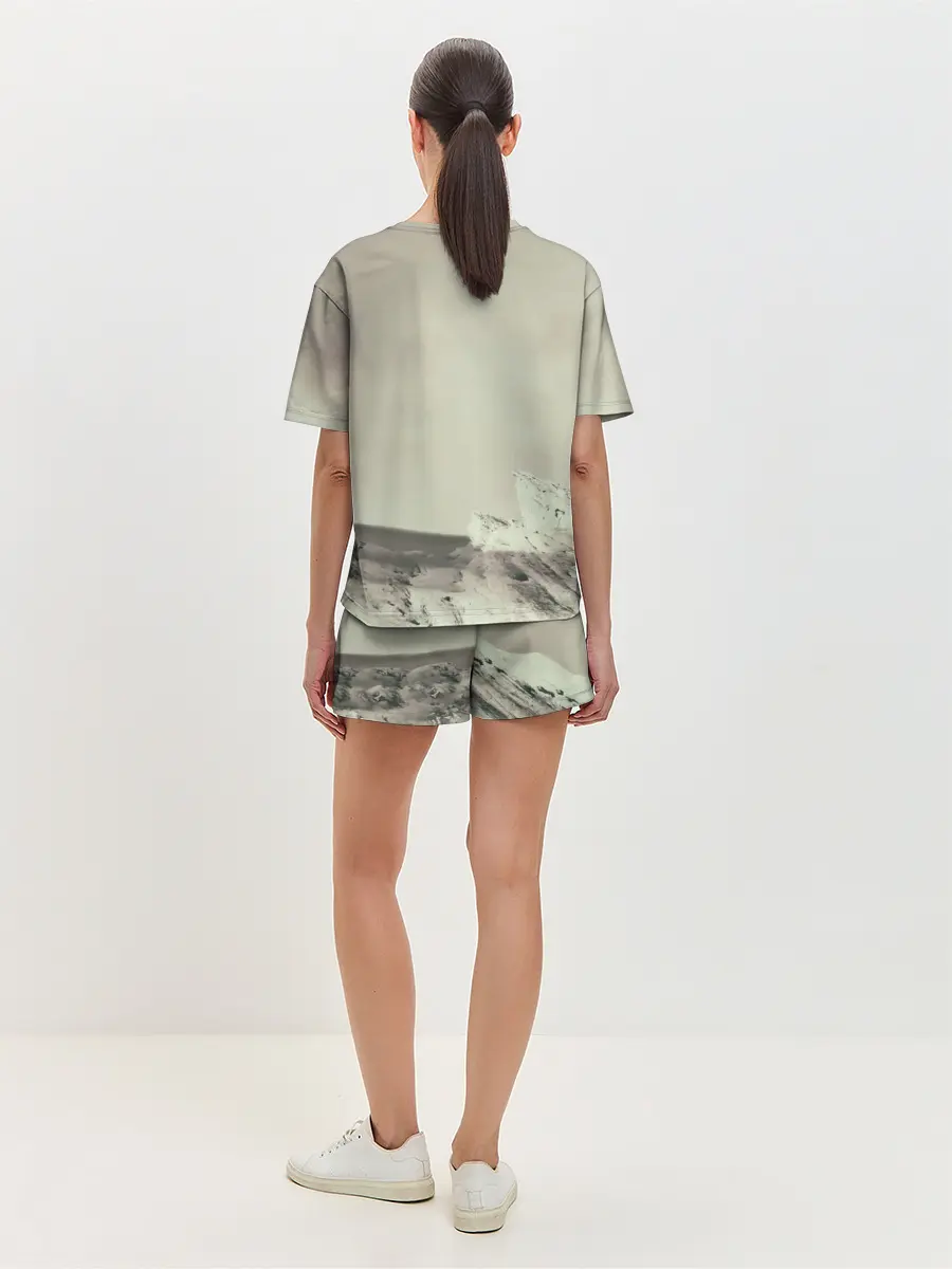 Женская пижама с шортами / Мумий Тролль Не помню зачем...