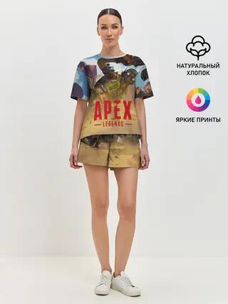 Женская пижама с шортами / Октейн в деле