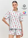 Женская пижама с шортами / Hello!