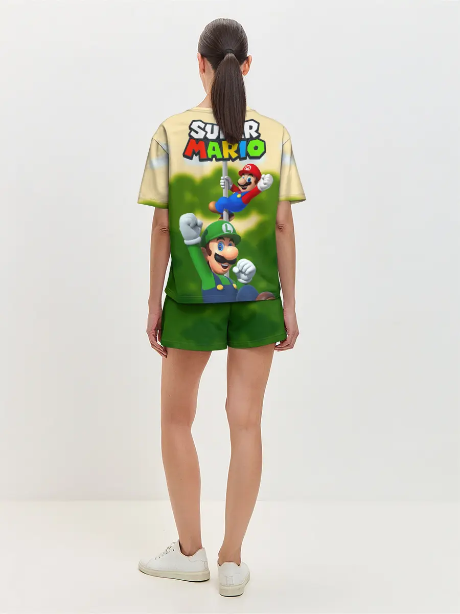 Женская пижама с шортами / 3DMario