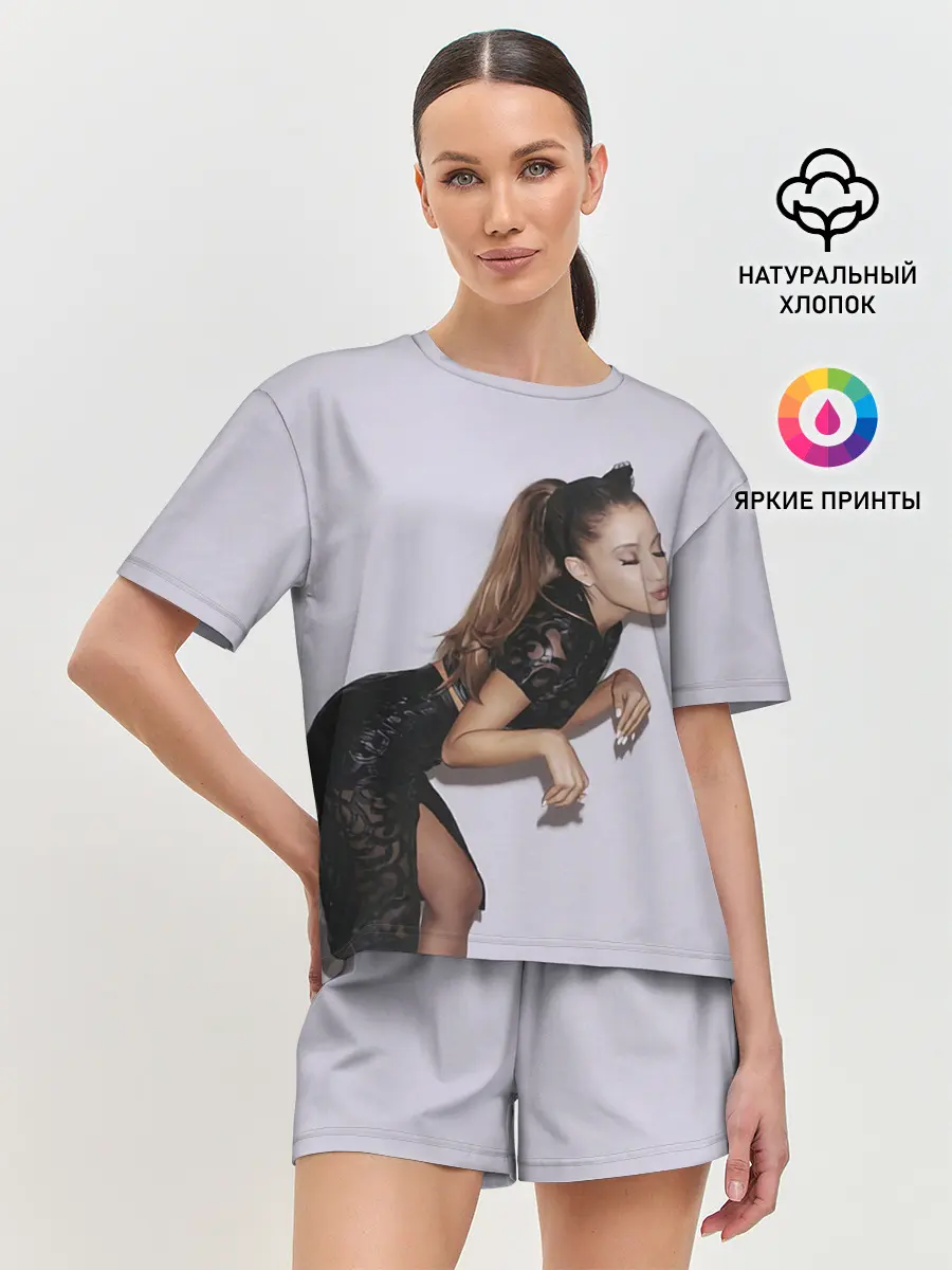 Женская пижама с шортами / Киска Ариана