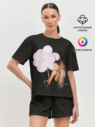 Женская пижама с шортами / Ариана с шариками