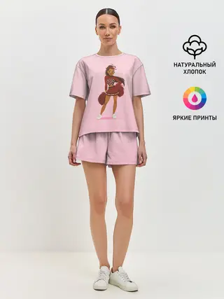 Женская пижама с шортами / Черлидерша Ариана