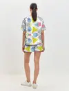 Женская пижама с шортами / свежее дыхание