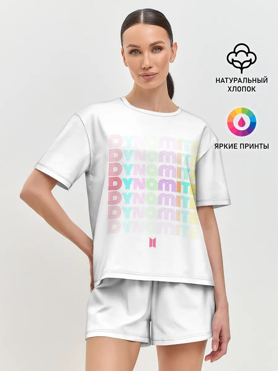 Женская пижама с шортами / DYNAMITE | BTS ver.2