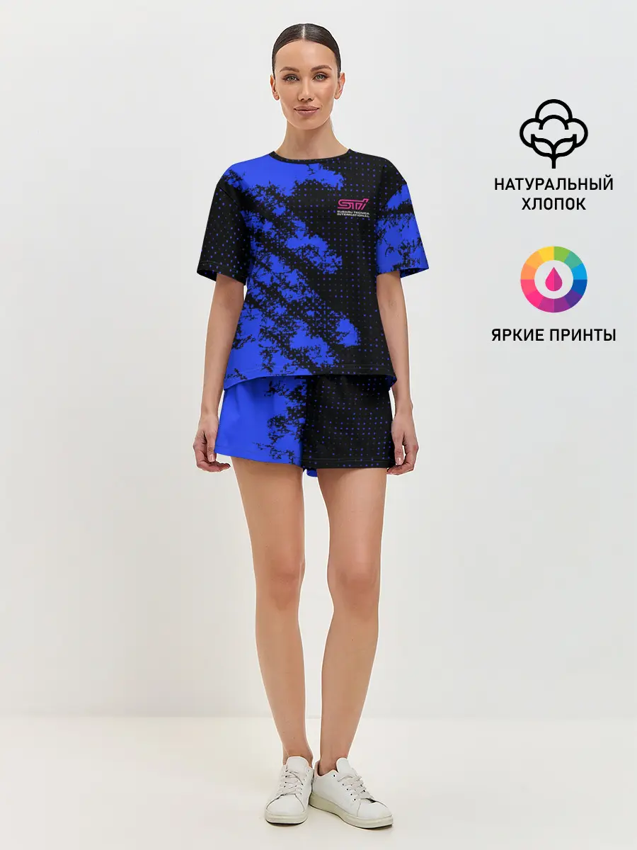 Женская пижама с шортами / SUBARU STI | СУБАРИСТ