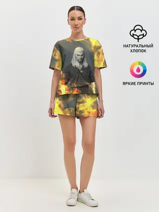 Женская пижама с шортами / ГЕРАЛЬТ ВЕДЬМАК