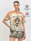 Женская пижама с шортами / ВЕДЬМА В ШЛЯПЕ
