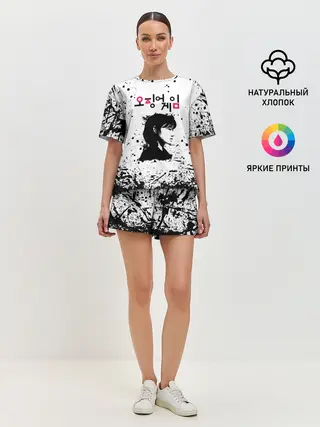 Женская пижама с шортами / 067 | Кан Сэ Бёк | Чон Хо Ён