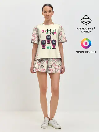 Женская пижама с шортами / 456 | СТРАЖИ