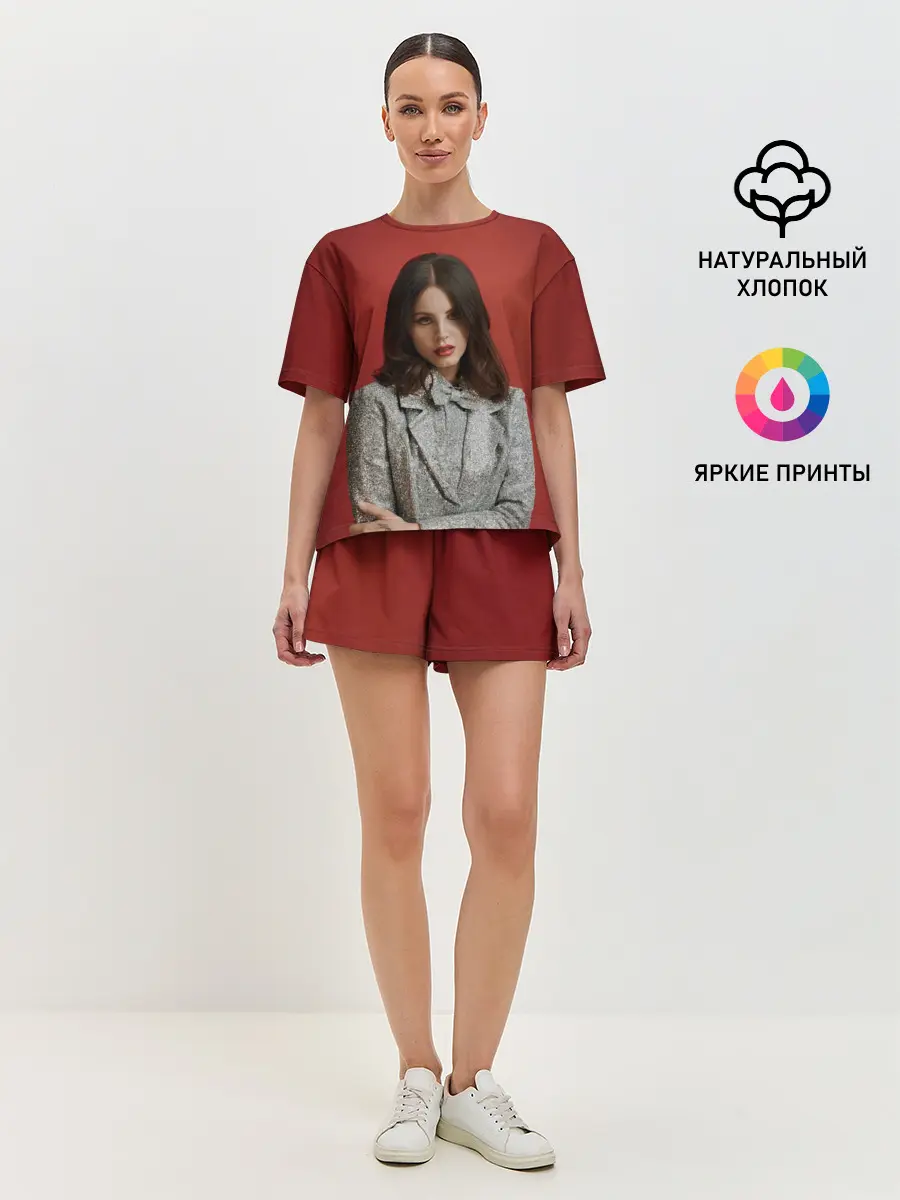 Женская пижама с шортами / Горячая Лана