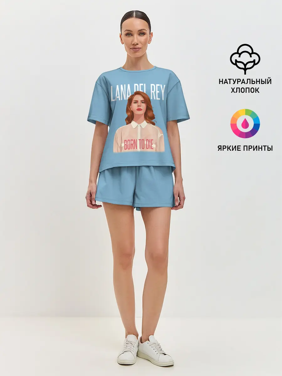 Женская пижама с шортами / LDR Born to die