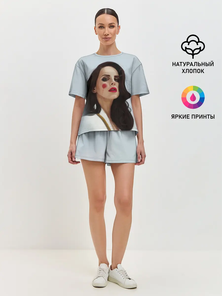 Женская пижама с шортами / Hot Lana