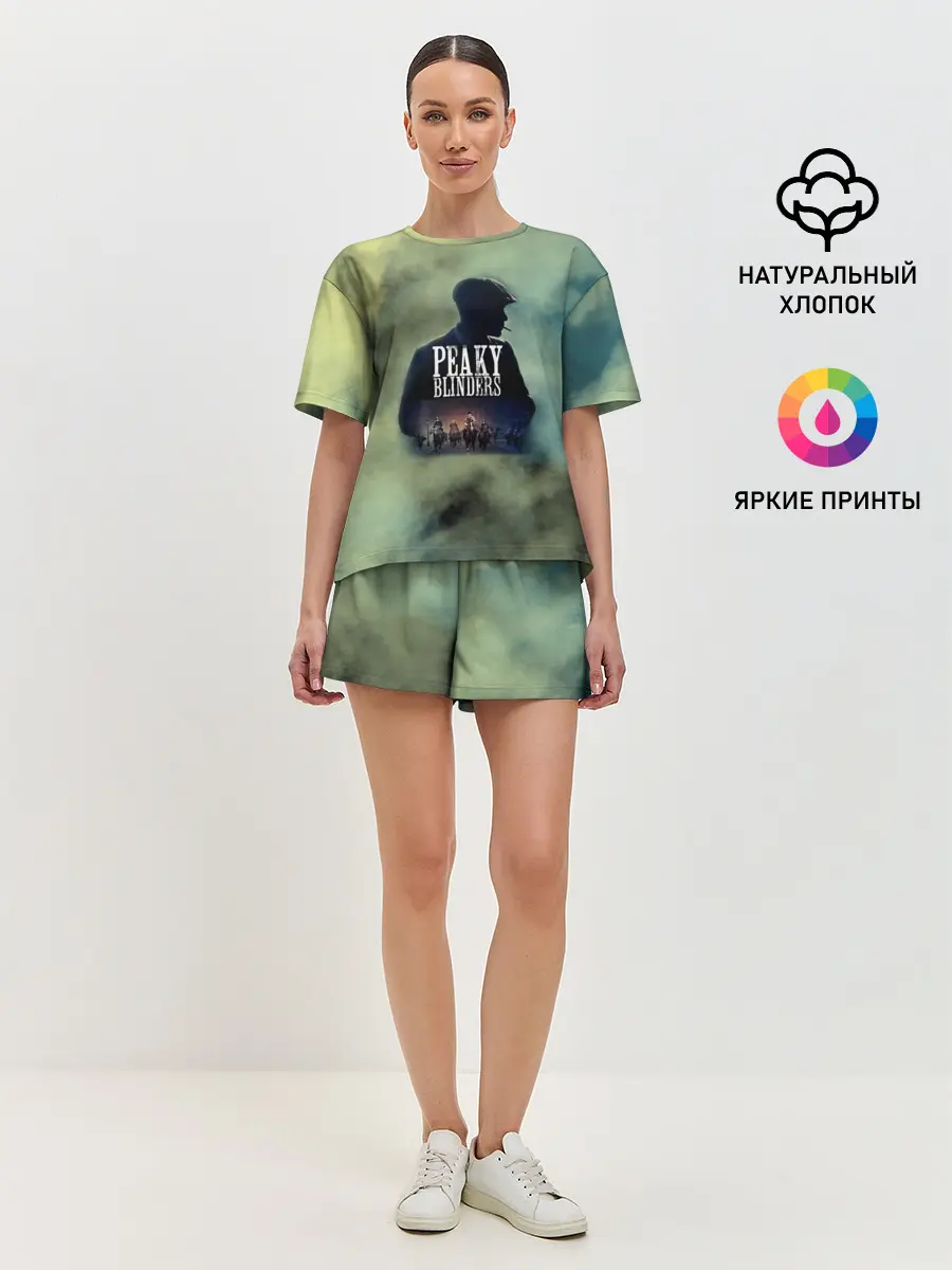 Женская пижама с шортами / Томас Острые козырьки