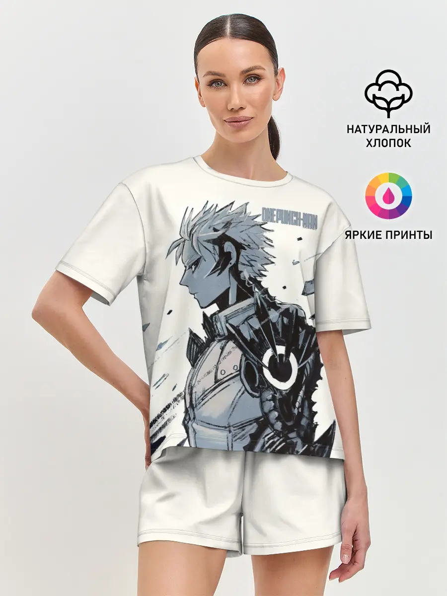 Женская пижама с шортами / One Punch-Man Генос