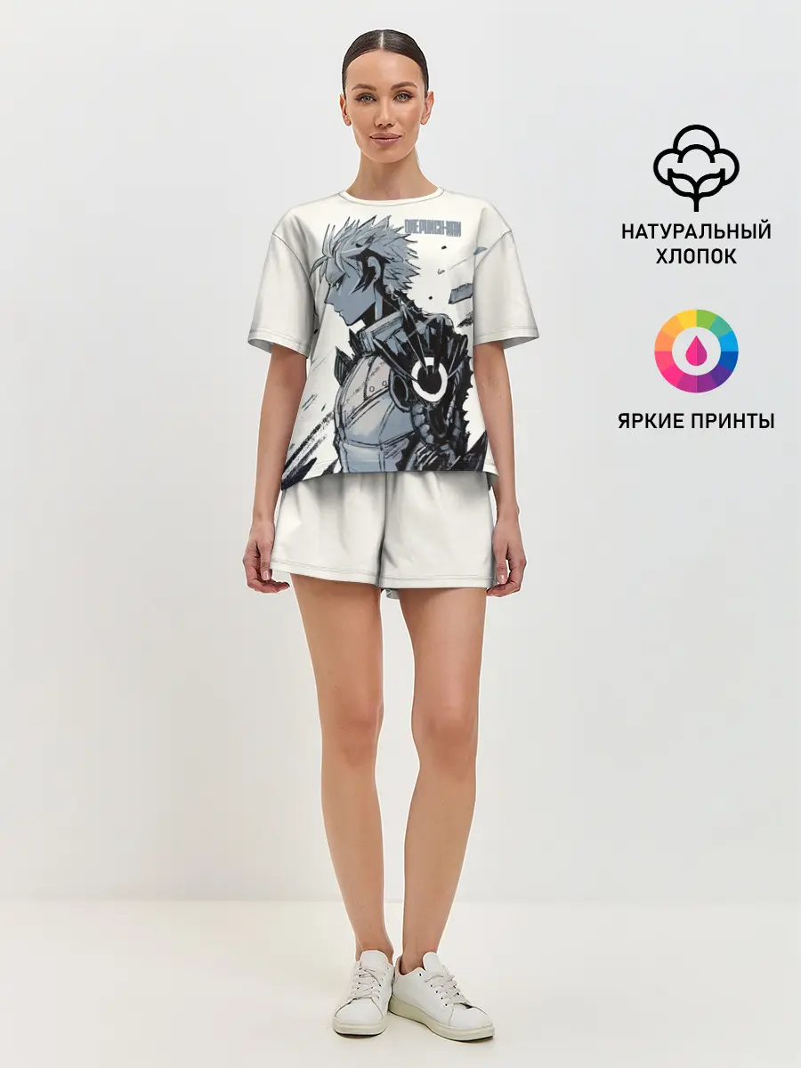 Женская пижама с шортами / One Punch-Man Генос