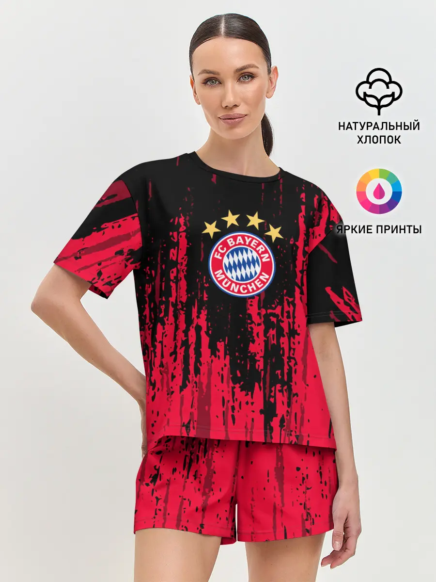 Женская пижама с шортами / Bayern Munchen: Бавария.