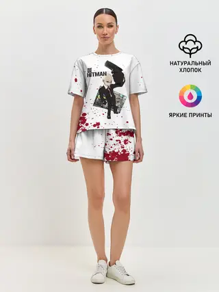 Женская пижама с шортами / ONE HITMAN