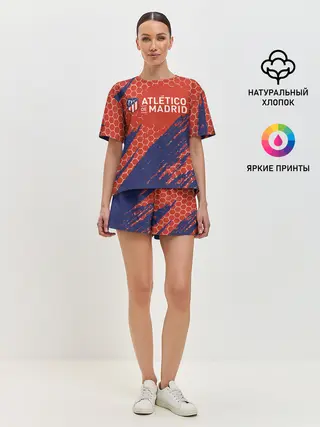 Женская пижама с шортами / Atletico Madrid: Football Club.