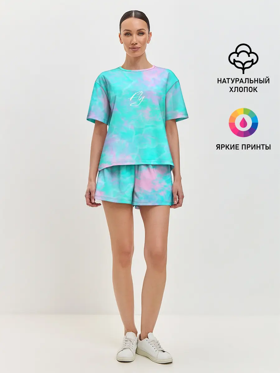 Женская пижама с шортами / sky dream|fly