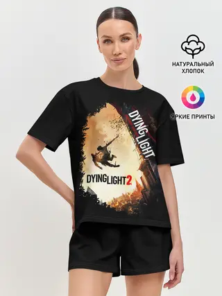 Женская пижама с шортами / DYING LIGHT 2 NEW WORLD