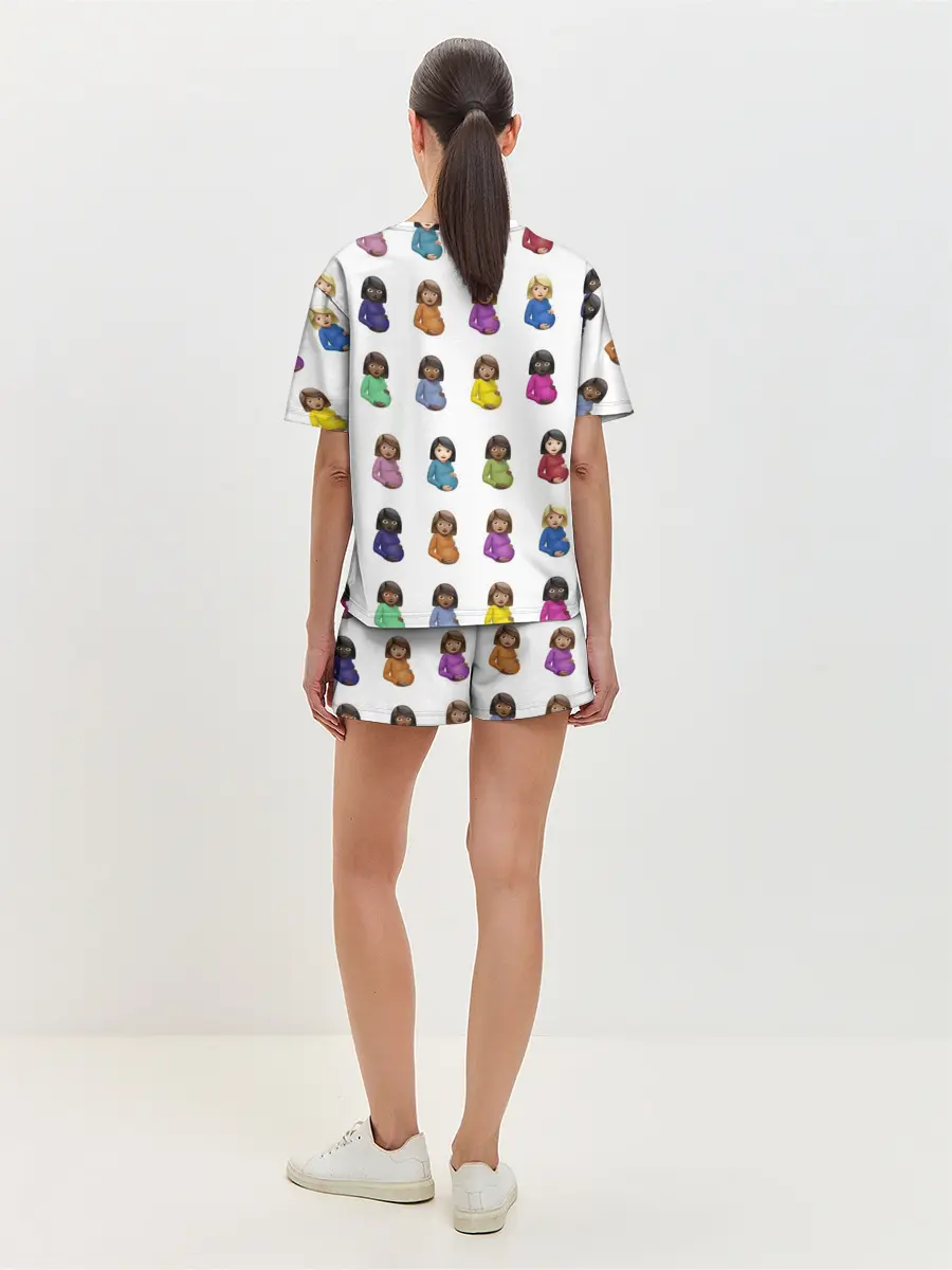 Женская пижама с шортами / Drake CLB.