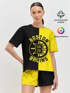Женская пижама с шортами / Boston Bruins, Бостон Брюинз