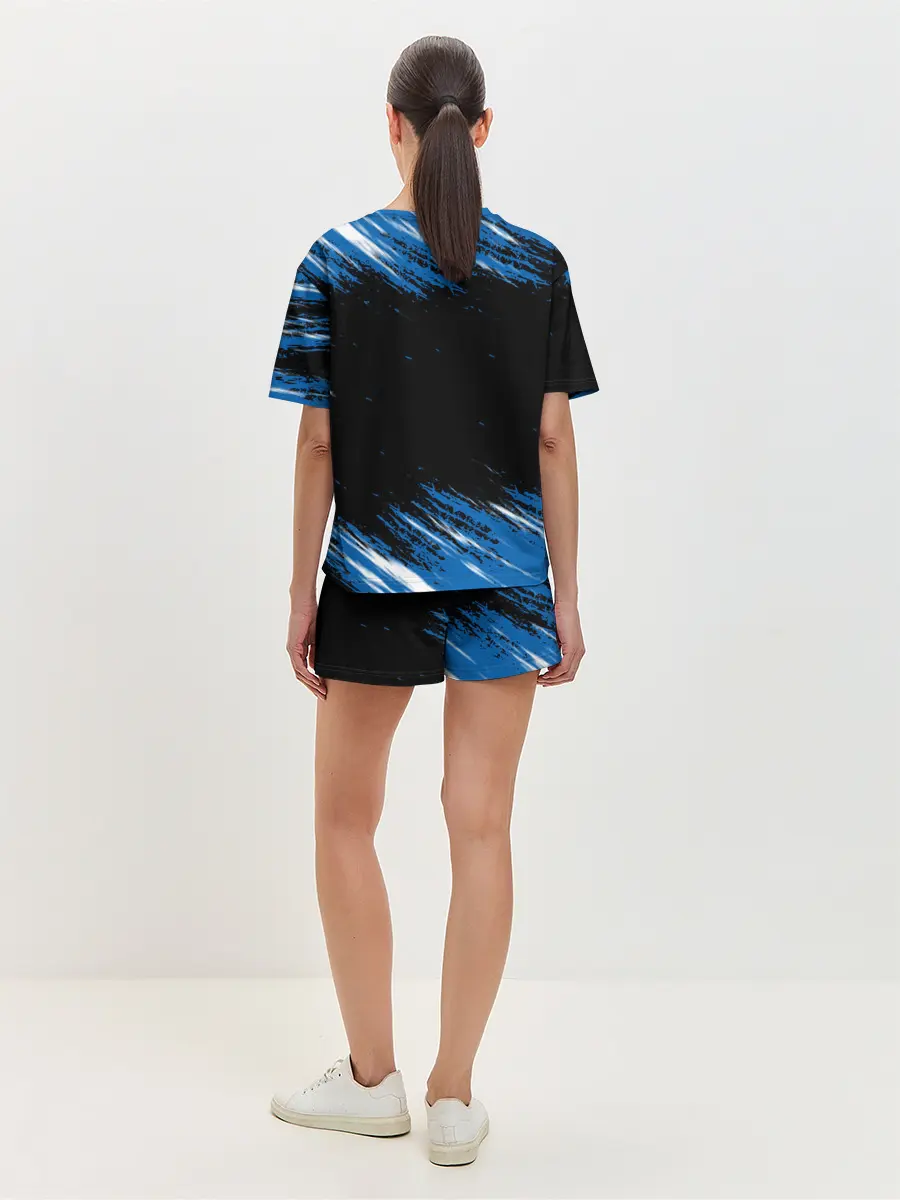 Женская пижама с шортами / KSI ICELAND - сборная.