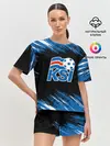 Женская пижама с шортами / KSI ICELAND - сборная.