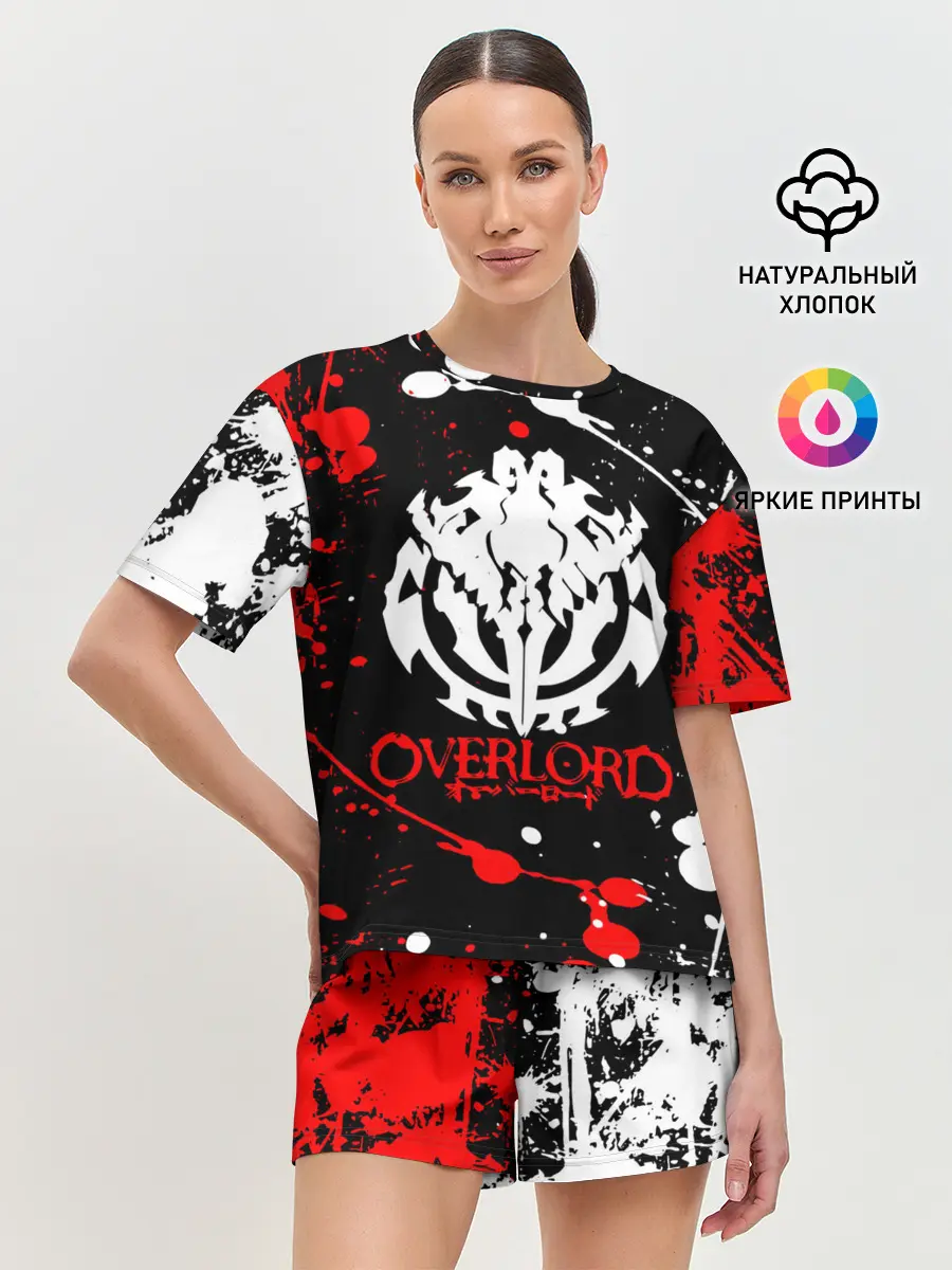 Женская пижама с шортами / OVERLORD | оверлорд.