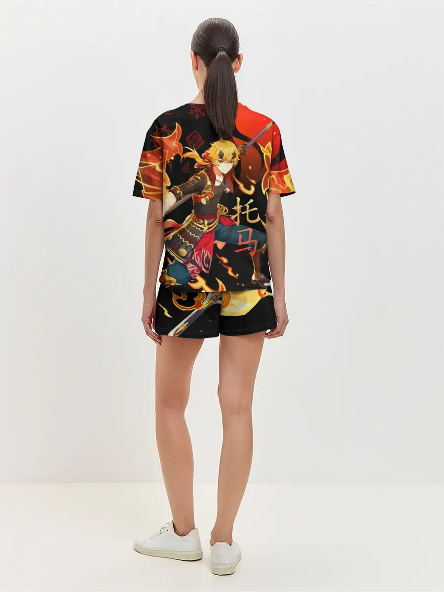 Женская пижама с шортами / Геншин импакт: Тома