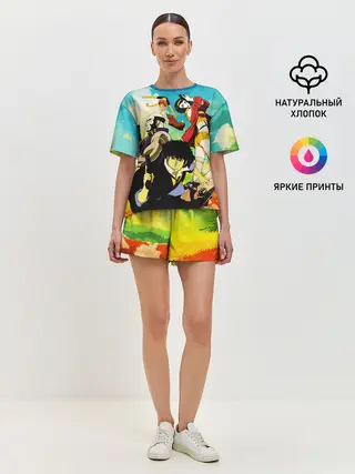 Женская пижама с шортами / Cowboy Bebop All