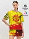 Женская пижама с шортами / Manchester United Футбольный клуб.