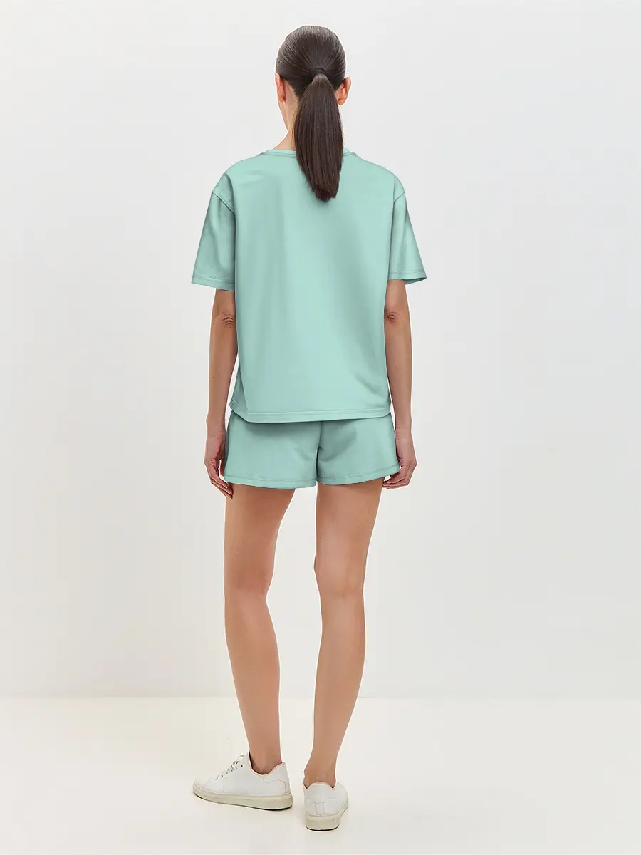 Женская пижама с шортами / Обожаю праздники