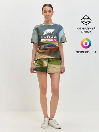 Женская пижама с шортами / Forza Horizon 5, игра