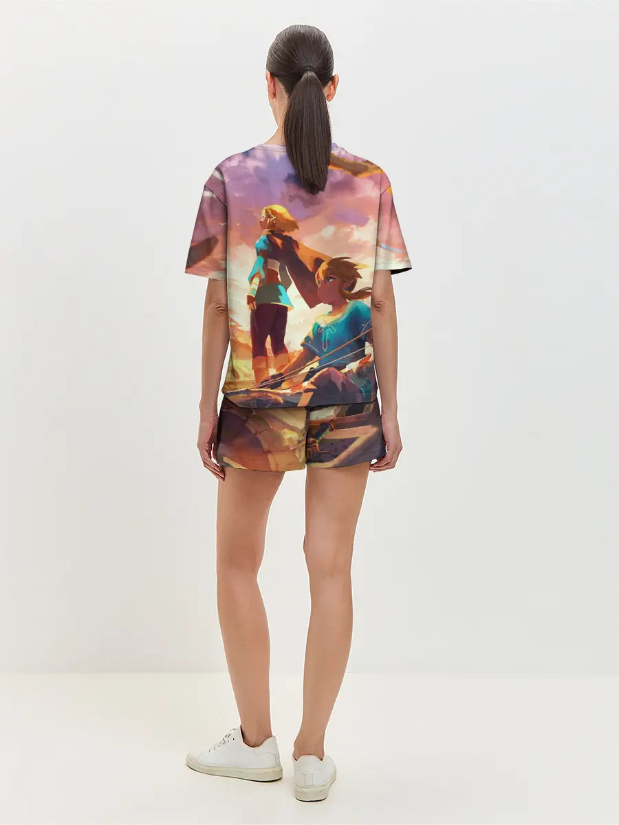 Женская пижама с шортами / Legend of Zelda | Легенда о Зельде