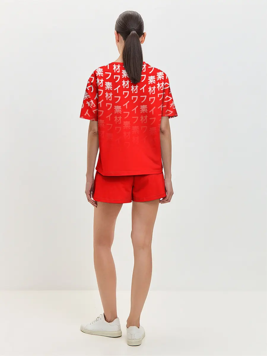 Женская пижама с шортами / Waifu - Незуко Комадо