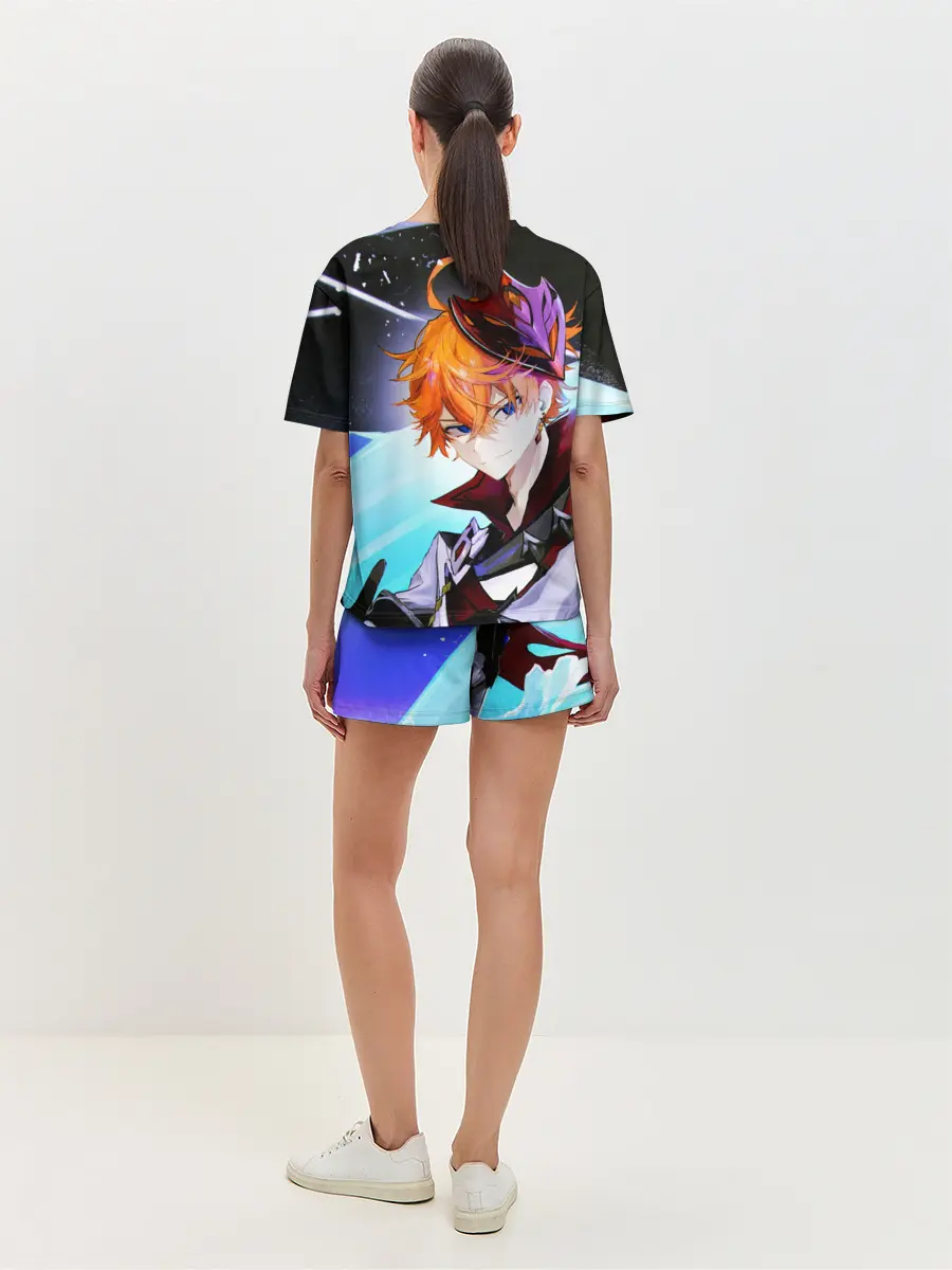 Женская пижама с шортами / Genshin Impact: Tartaglia,