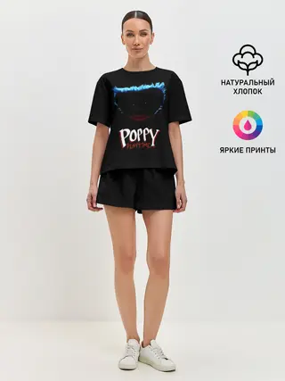 Женская пижама с шортами / Poppy Playtime | Huggy Wuggy