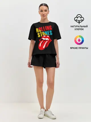 Женская пижама с шортами / Роллинг Стоунз | Rolling Stones