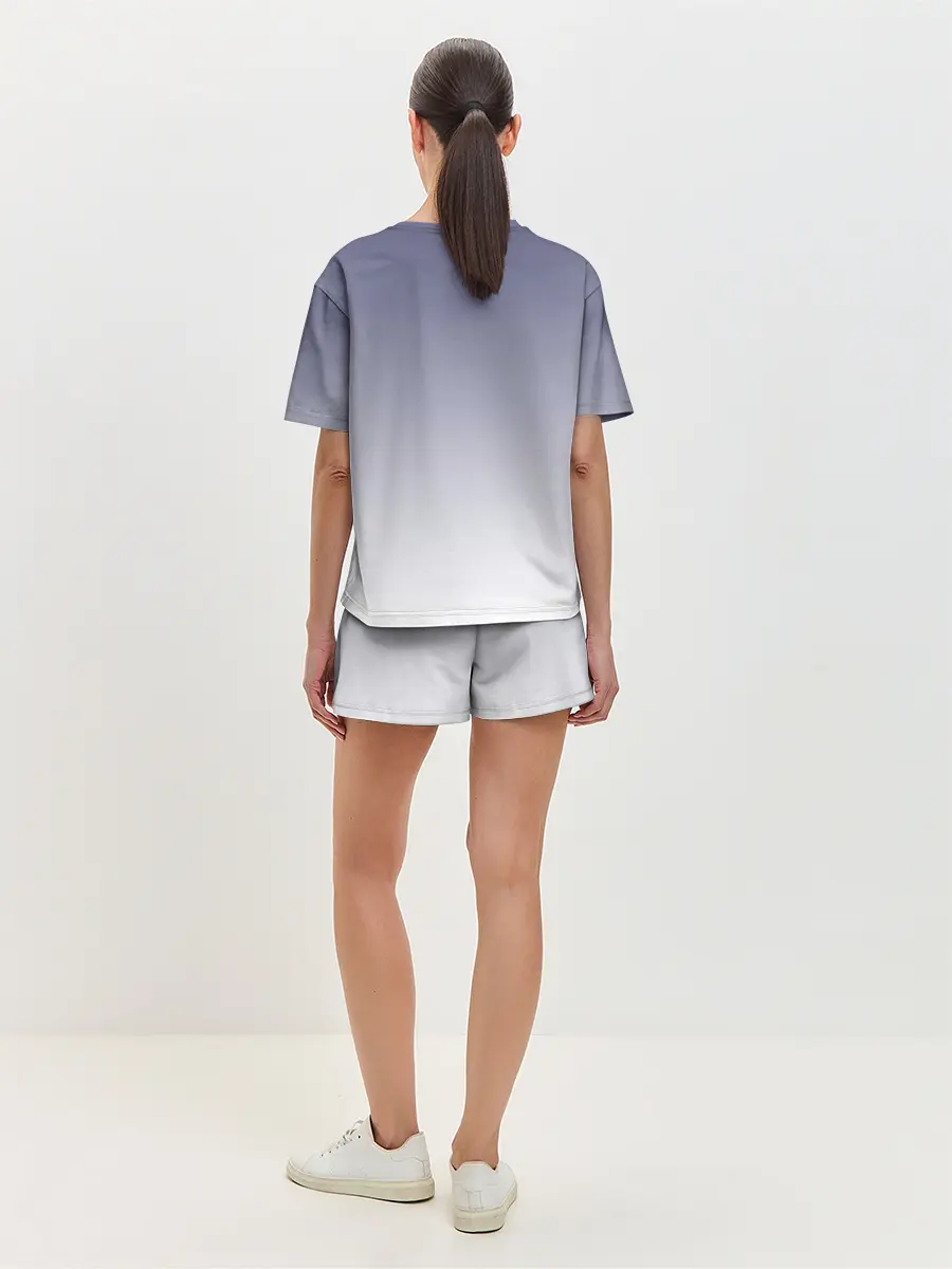 Женская пижама с шортами / Ангус Янг чертик AC/DC