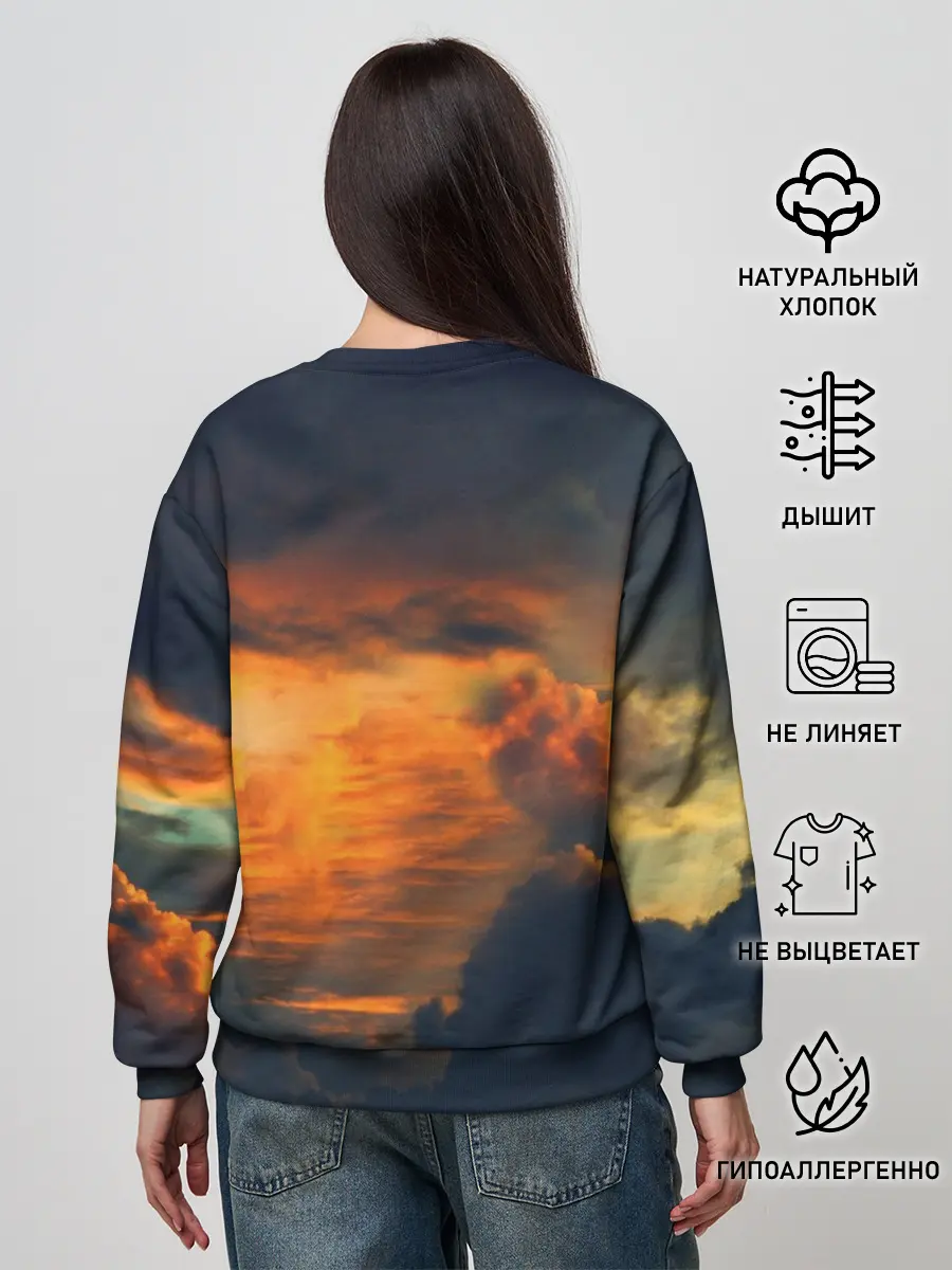 Женский свитшот / 30 seconds to mars