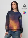 Женский свитшот / Космос