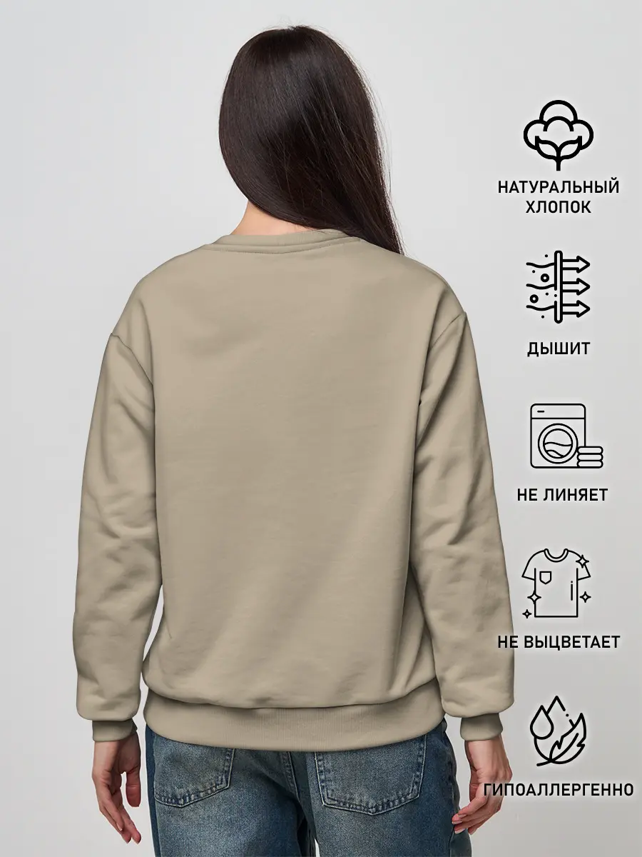 Женский свитшот / Птица