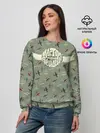 Женский свитшот / Авиация